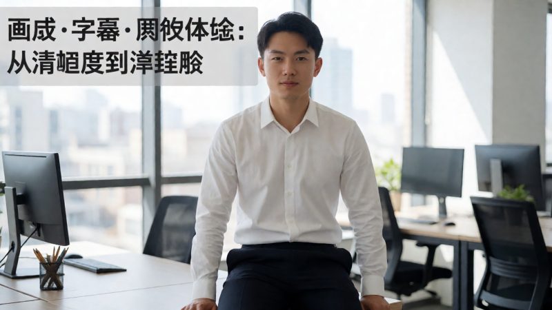 画质·字幕·阅读体验:从清晰度到翻译腔 示意图